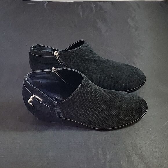 BRAND NEW VINCE CAMUTE CAMUTO WOMEN'S PARVEEN SUEDE ANKLE BOOTIE SHOES - Picture 8 of 16